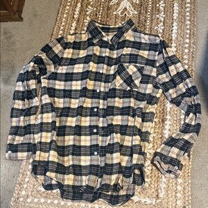 Denimist Plaid flannel Button-Up Shirt Sz xl
